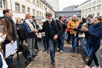 Auch am Mittwoch konnte Ochs wieder auf die Unterstützung seiner zahlreichen Anhänger zählen
