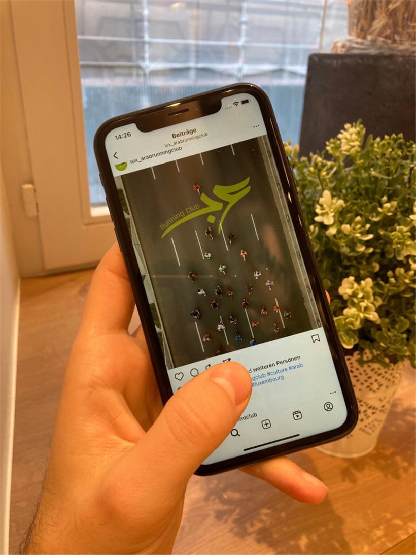 Auch auf Instagram ist der Arab Running Club aktiv
