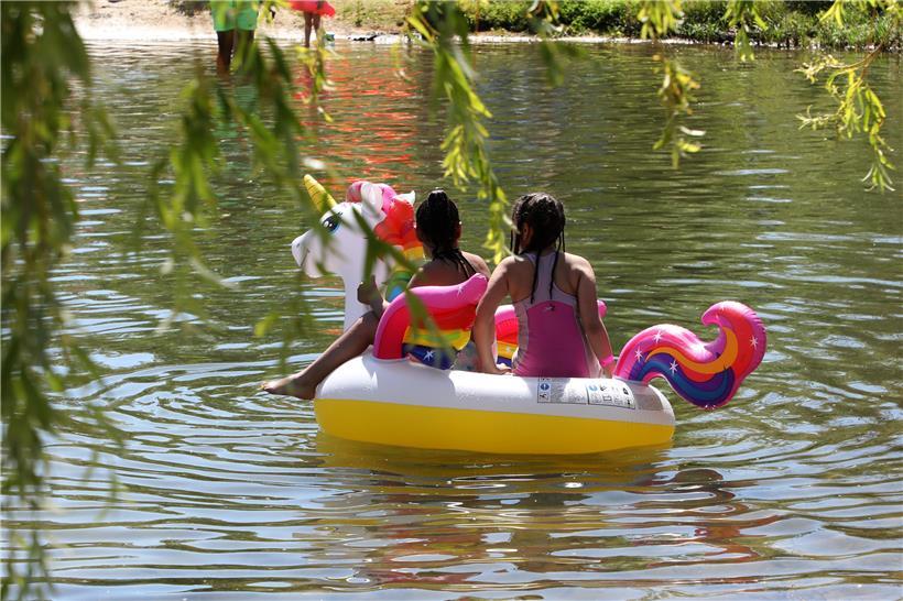 Auch auf dem Baggersee in Remerschen ist die Saison längst gestartet
