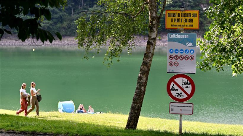 Auch beim Baden am Stausee müssen bestimmte Regeln eingehalten werden
