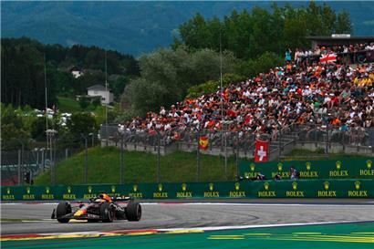 Auch beim Großen Preis von Österreich nicht zu schlagen: Max Verstappen in seinem Red Bull
