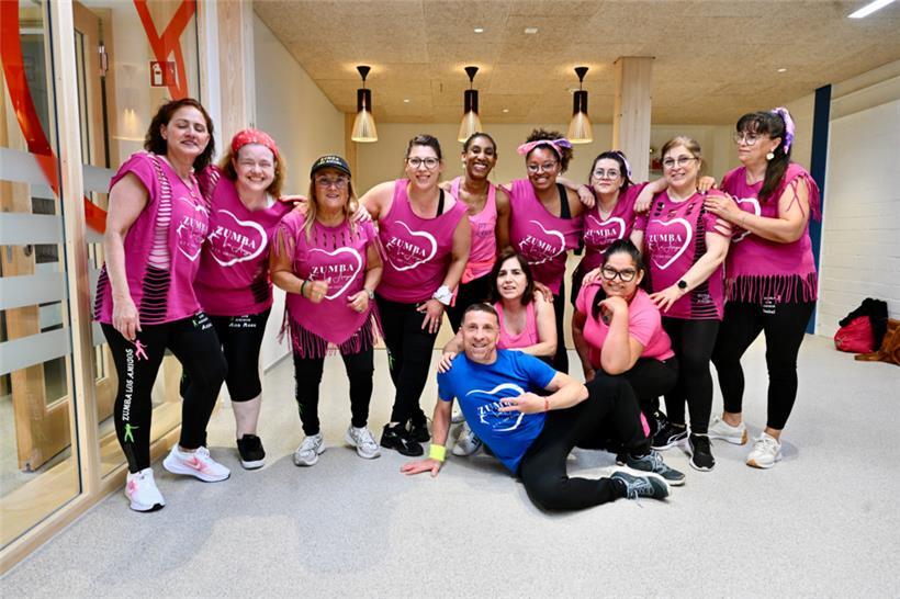 Auch dabei: die Zumba-Gruppe