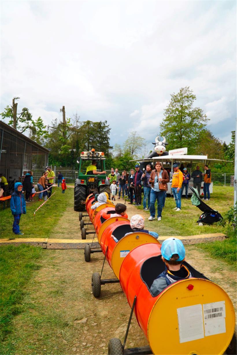 Auch den Kindern wurde was geboten        
