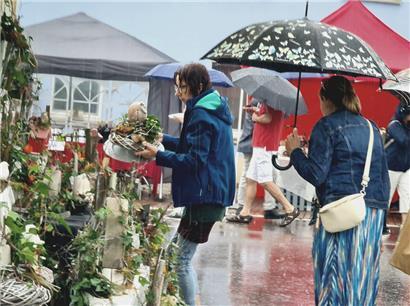 Auch der strömende Regen machte den „Greiweldengerleit“ keinen Strich durch die Rechnung
