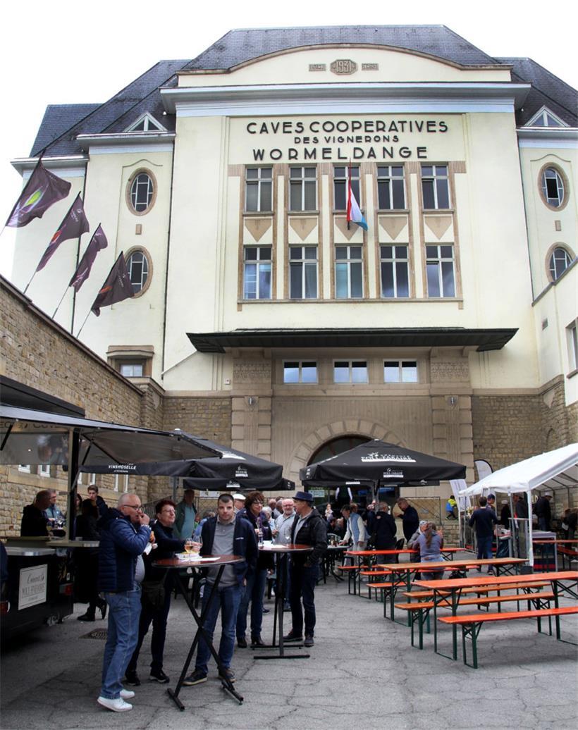 Auch die Genossenschaftskellerei in Wormeldingen hatte zu den Riesling Open ihre Pforten geöffnet
