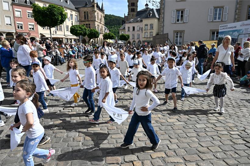 Auch die Kleinsten machen schon eine gute Figur
