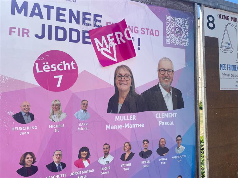 Auch die Piraten sagen in der Hauptstadt an manchen Orten „Merci“
