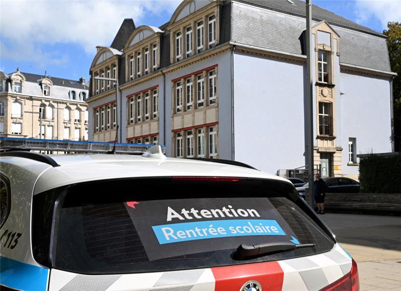 Auch die Polizei wird die „Rentrée“ mit verstärkten Verkehrskontrollen begleiten
