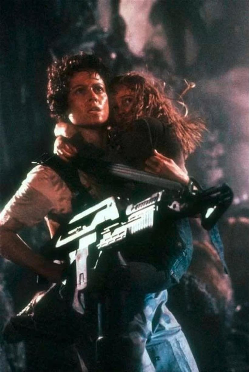 Auch eine Ikone des feministischen Kinos: Sigourney Weaver in „Aliens“
