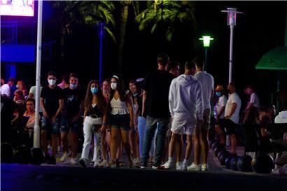 Auch im Ferienort Magaluf wird sich in zu vielen Fällen nicht an die Hygieneregeln gehalten
