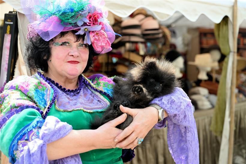 Auch vierbeiniger Besuch war ausdrücklich willkommen
