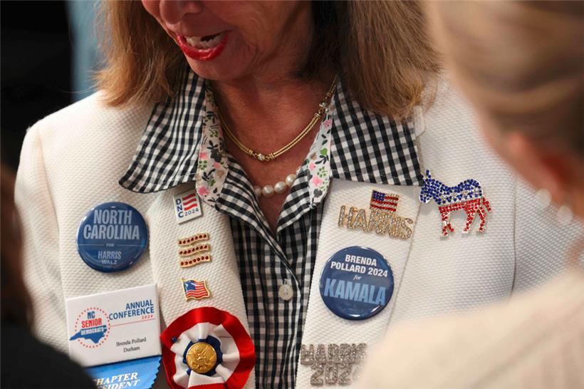 Auch Harris-Anhängerinnen beherrschen den Gltzer
