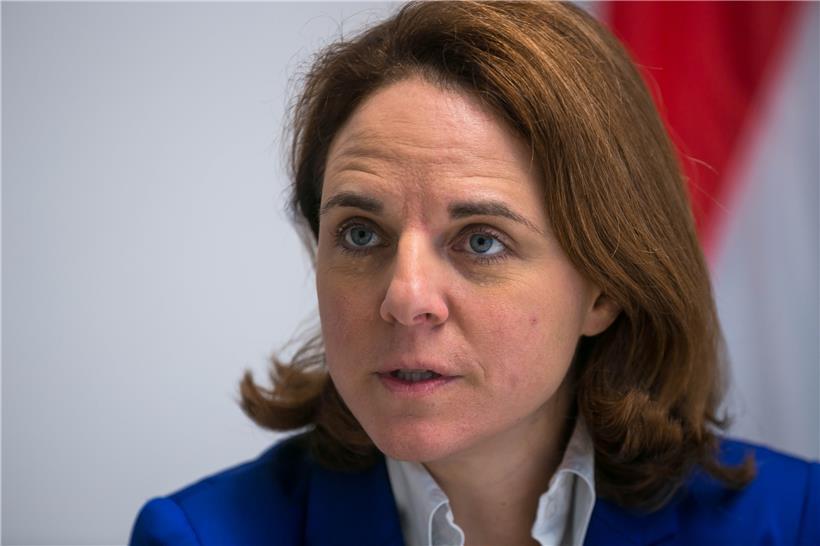 Auf Tauchstation: Familienministerin Corinne Cahen
