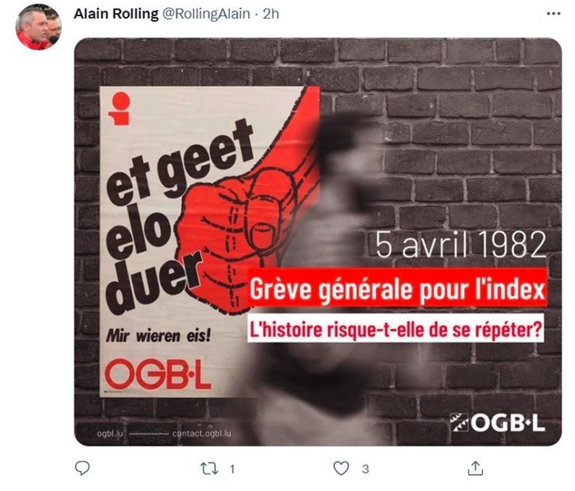 Auf Twitter wird an die Geschichte erinnert
