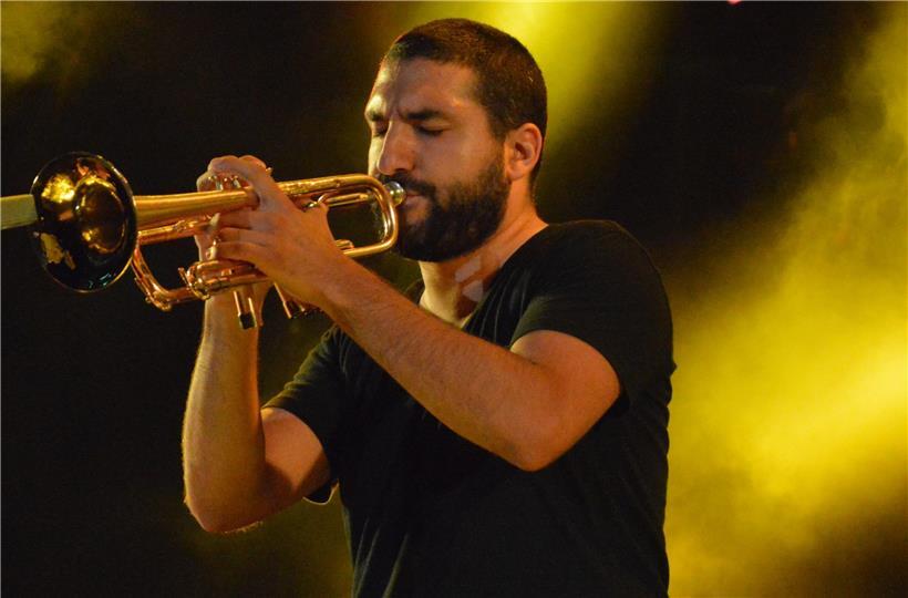 Auf beiden Festivals zu Hause: der Franko-Libanese Ibrahim Maalouf – hier am Paléo 2016
