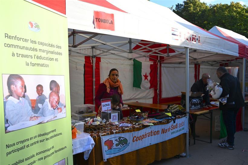 Auf dem Galgenberg konnten sich auch zahlreiche Vereinigungen präsentieren