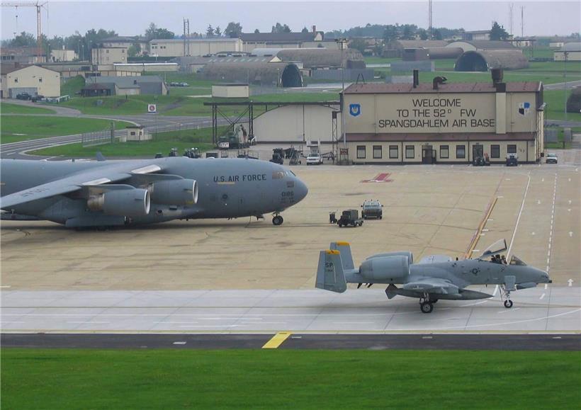 Auf dem US-Flugplatz in Spangdahlem wurden zwei Leichen gefunden
