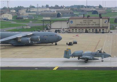 Auf dem US-Flugplatz in Spangdahlem wurden zwei Leichen gefunden
