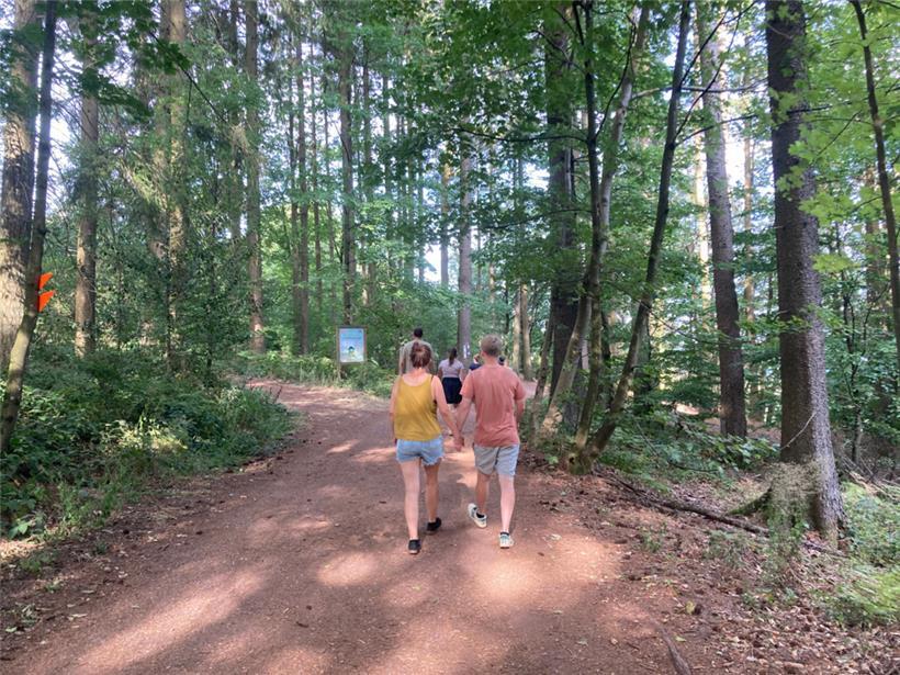 Auf dem Weg zur Übernachtung (Dauer ca. 15 Minuten)