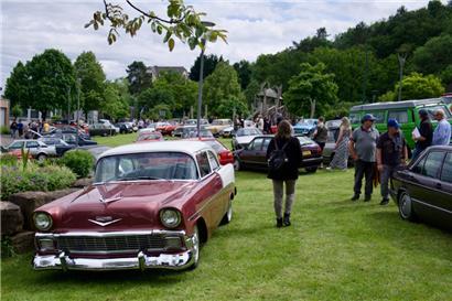 Auf dem gesamten Gelände herrschte eine ausgelassene Stimmung 
