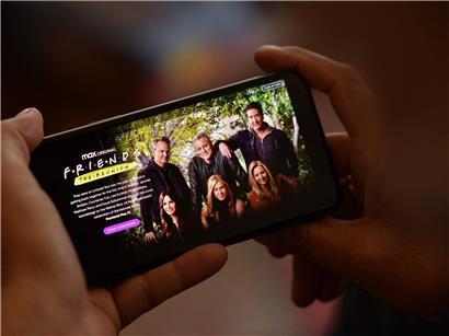 „Screenshot der Friends-Serie auf HBO Max Streamingdienst in Luxemburg ab Dienstag verfügbar“