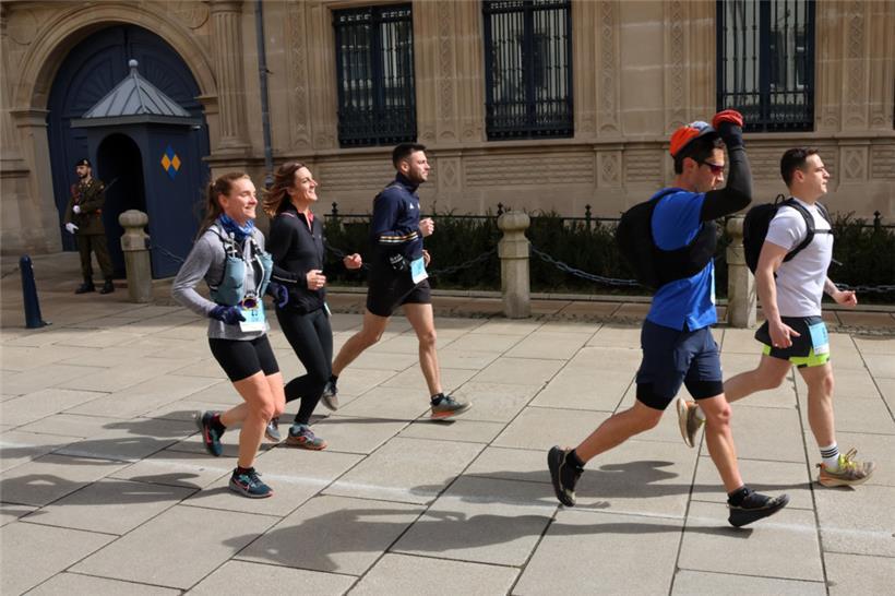 Auf den ersten Kilometern musste der innere Schweinehund noch nicht überwunden w...