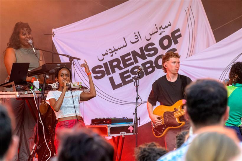 Auf der Bühne wurde es durchaus auch politisch …