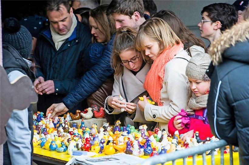 Auf der „Éimaischen“ dürfen die traditionellen „Péckvillercher“ natürlich nicht fehlen
