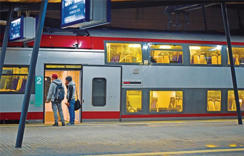 Auf der Strecke nach Frankreich sind Zugausfälle zu erwarten
