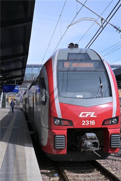 Auf der Strecke Kautenbach-Wiltz kam es zu einer Unterbrechung des Zugverkehrs
