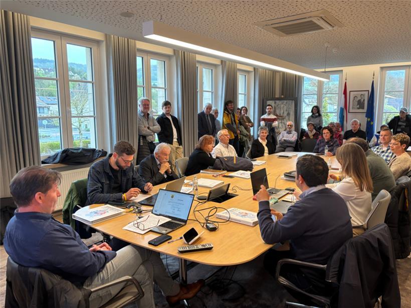 Auf der Tagesordnung der Bettendorfer Gemeinderatssitzung stand lediglich ein einziger Punkt
