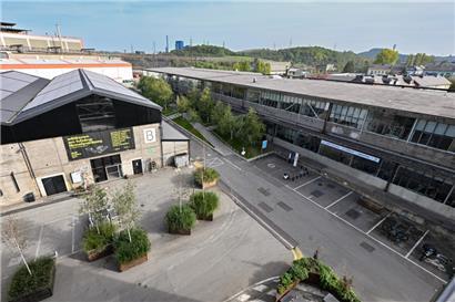 Auf der ehemaligen Industrieanlage ist ein Hotspot für Kunstschaffende entstanden
