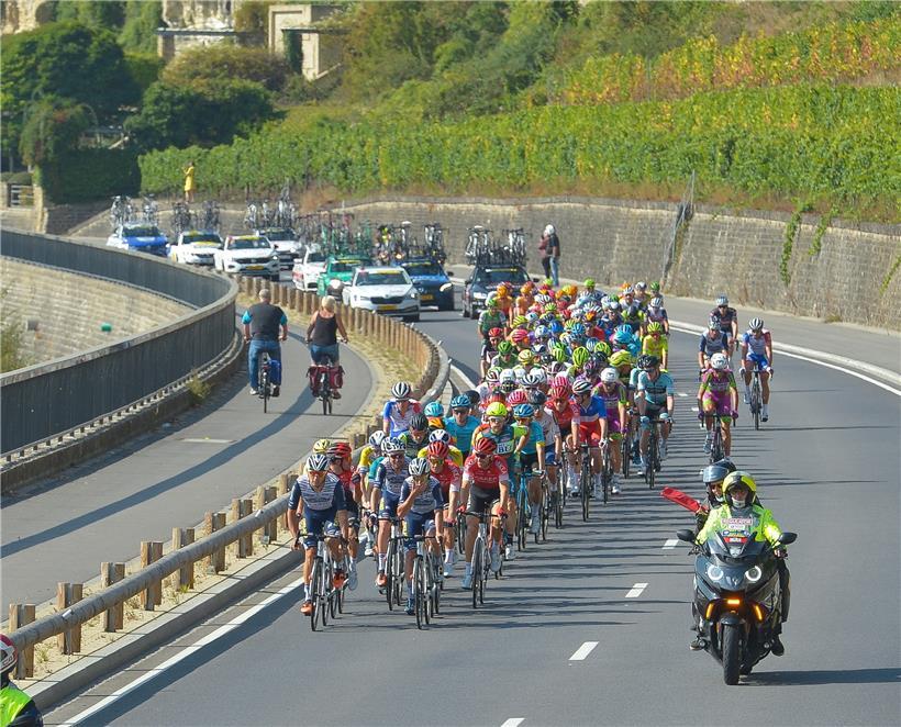 Auf der gestrigen zweiten Etappe war das Team von Lotto Soudal noch komplett 
