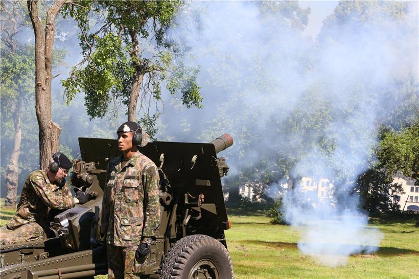 Auf die 21 Salutschüsse vom Fetschenhof aus werden die Luxemburger auch am Nationalfeiertag 2020 nicht verzichten müssen 
