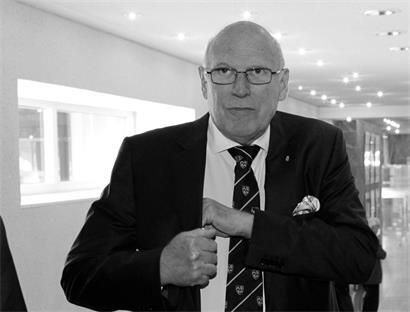 Auf diesem Archivfoto ist Norbert Haupert bei der 100-Jahr-Feier des COSL im Jahr 2012 zu sehen