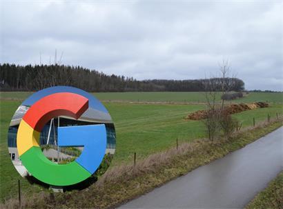 Google-Rechenzentrum im Bau auf einem Plateau in Bissen mit moderner Infrastruktur und nachhaltiger Technologie