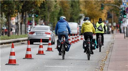 Aufgrund der Pandemie wurden weltweit sogenannte Pop-up-Radwege geschaffen. Der Aufschwung des Fahrrads soll weitergehen. 
