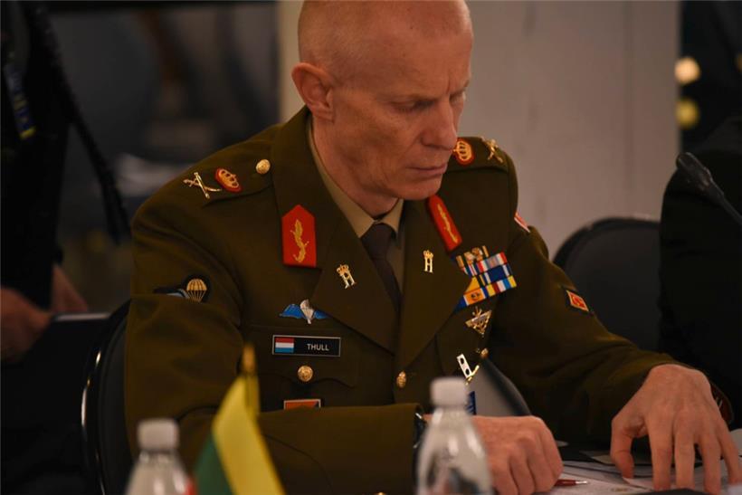 Aus Luxemburg ist Stabschef Steve Thull nach Ramstein gereist
