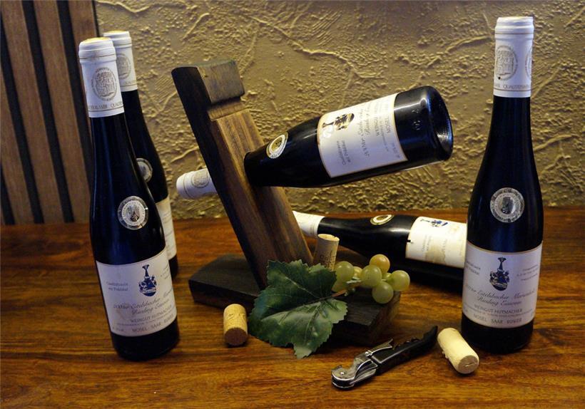 Aus der Schatzkammer des Autors, Liebhaber und Sammler von edelsüßen Weinen: Rie...