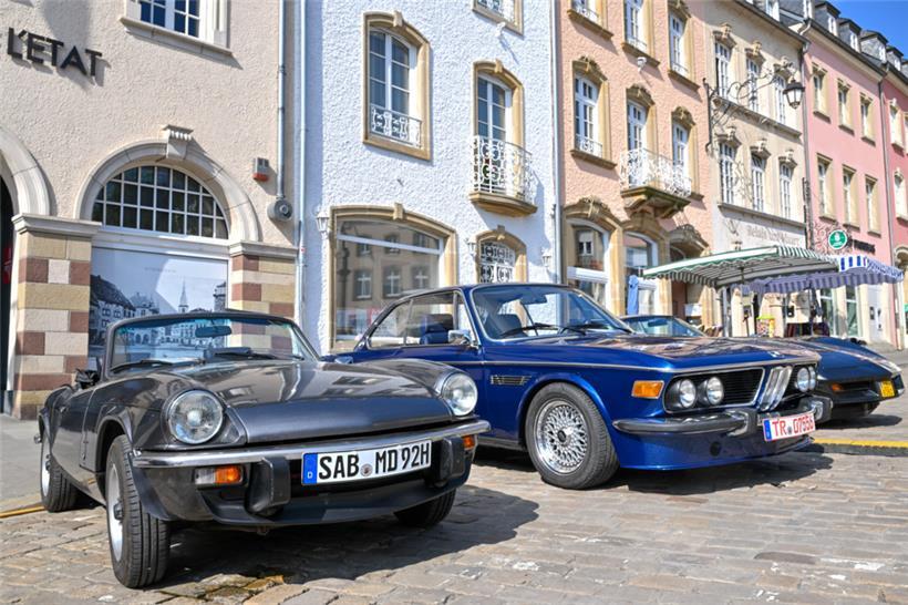 Aus der ganzen Großregion sind Autoliebhaber mit ihren Schmuckstücken angereist