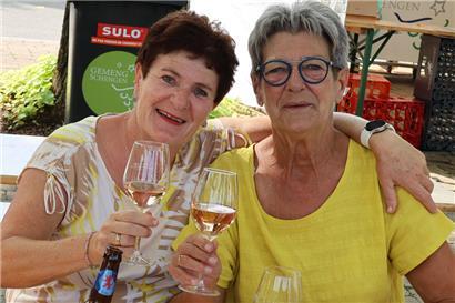 Ausgelassene Stimmung beim „Pinot’s Fest“ in Schengen

