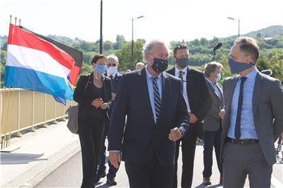 Außenminister Jean Asselborn im Gespräch mit seinem deutschen Homologen Heiko Maas
