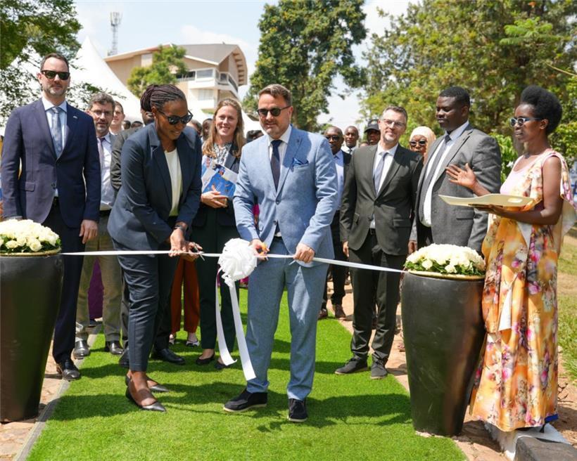 Außenminister Xavier Bettel im Juni 2024 in Kigali
