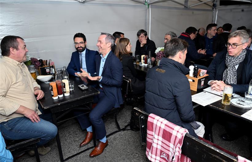 Austausch in lockerer Runde