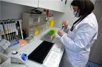 Auswertung von PCR-Proben in Luxemburg 
