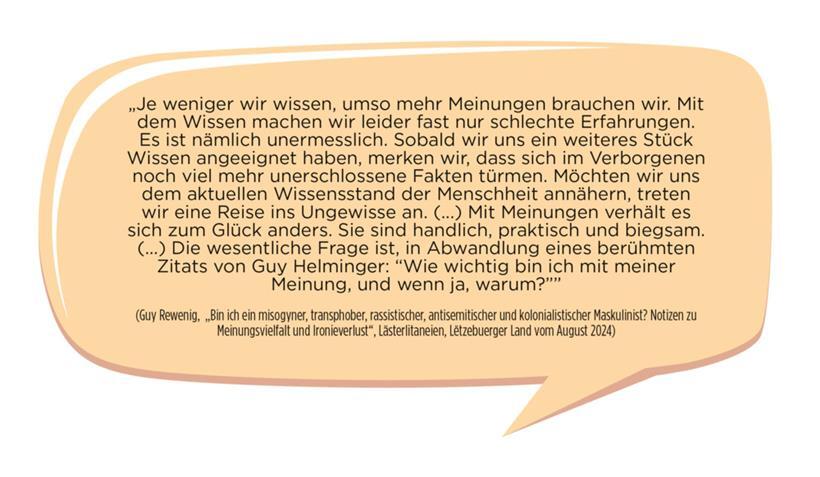 Auszug aus „Bin ich ein misogyner, transphober, rassistischer, antisemitischer und kolonialistischer Maskulinist?“ von Guy Rewenig
