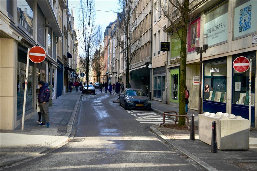 Autos in der rue Beaumont: nicht mehr lange

