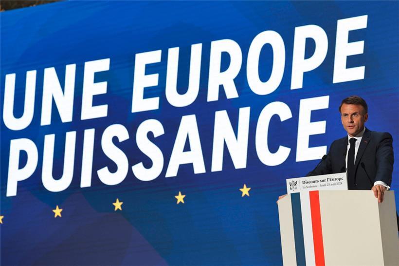 Avec son discours jeudi à la Sorbonne, le président français Emmanuel Macron voulait donner une suite à celui tenu au même endroit sept ans auparavant
