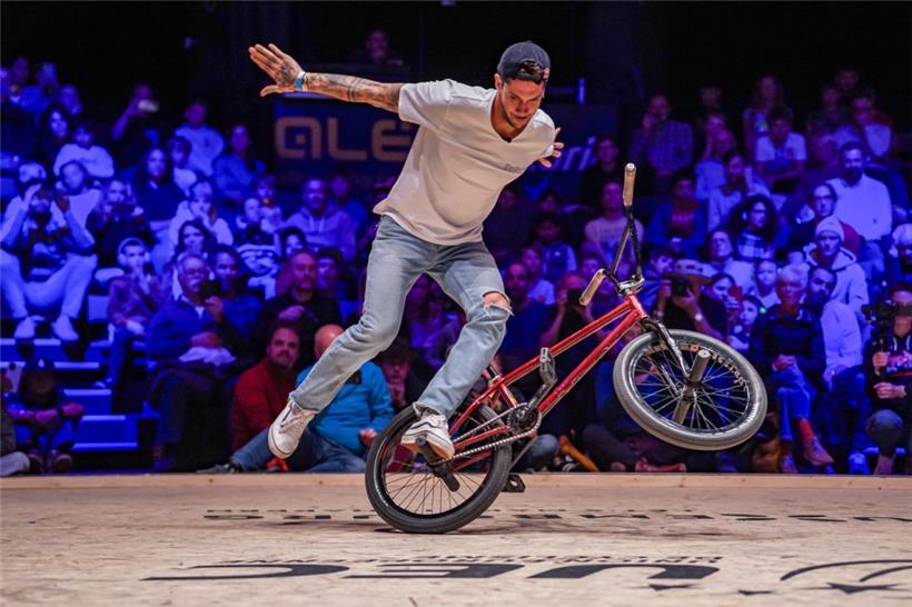 BMX-Freestyle-Flatland-Europameister Matthias Dandois
