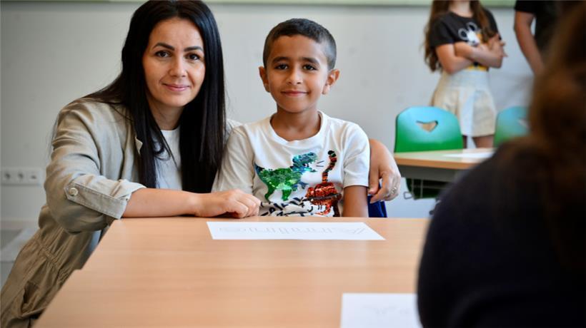 Back to School an der Wobrécken-Schule in Esch am Freitag, 15. September